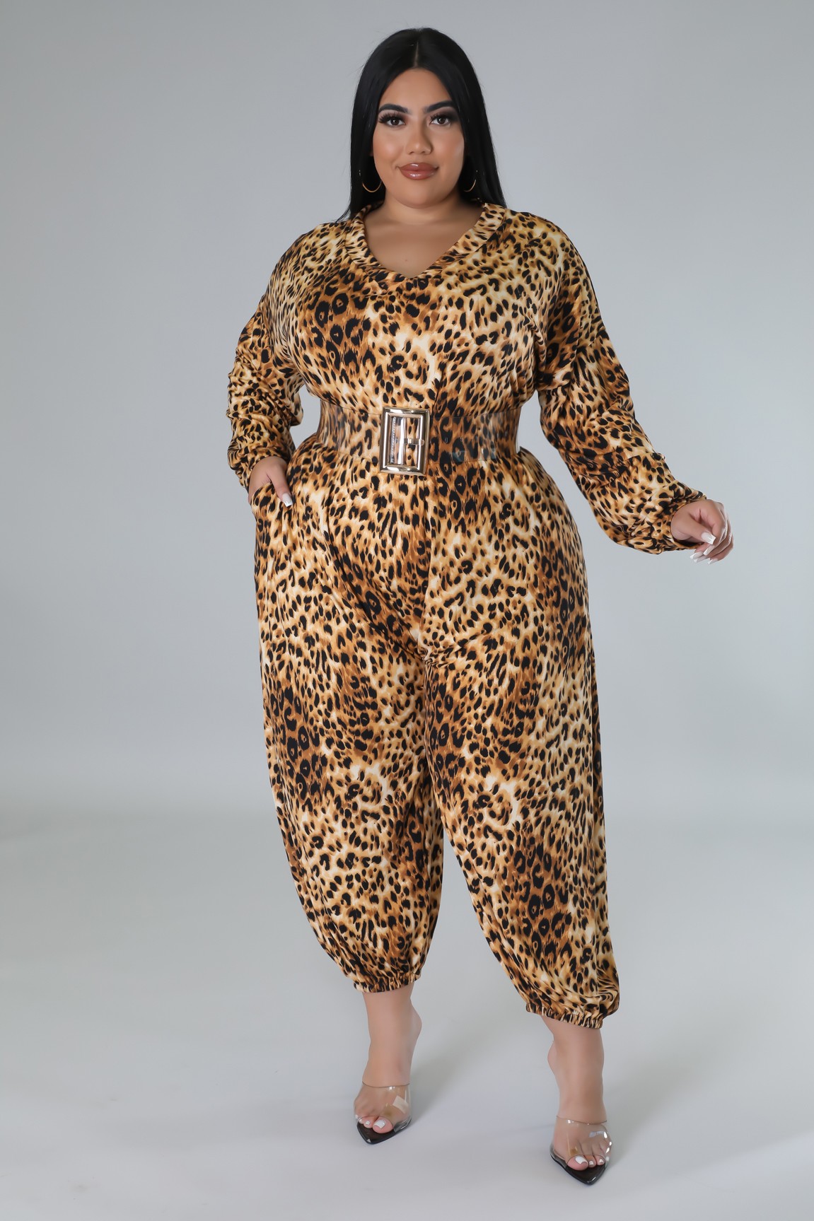 Wildly Comfy Jumpsuit (belt not included)