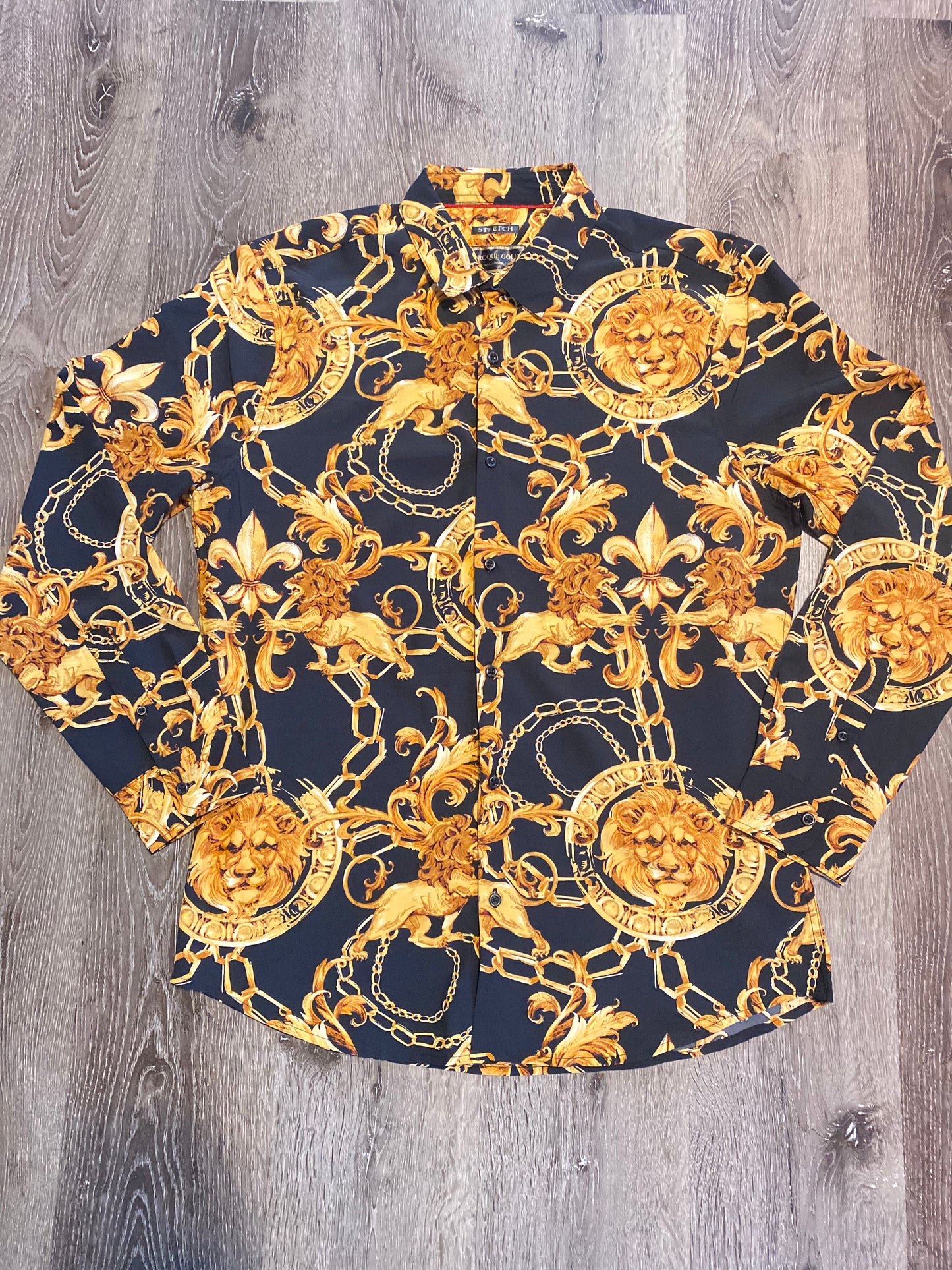 Men’s long sleeve button up