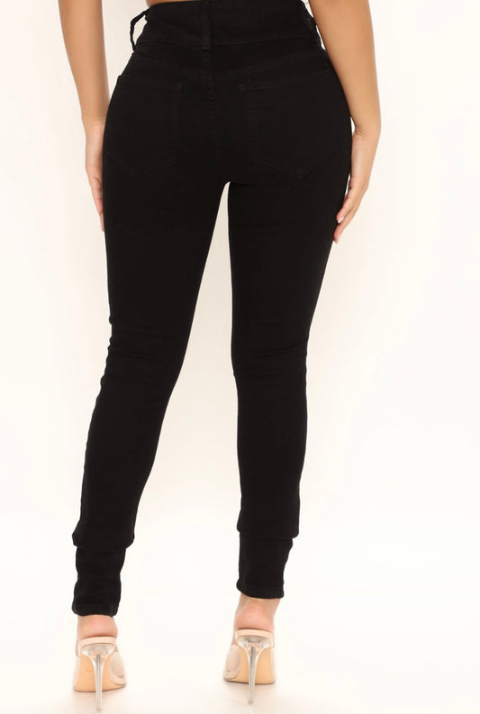Skinny jeans black