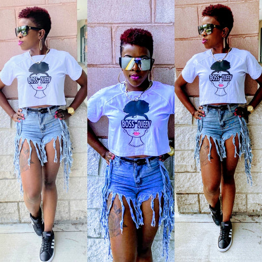 Boss Queen crop top
