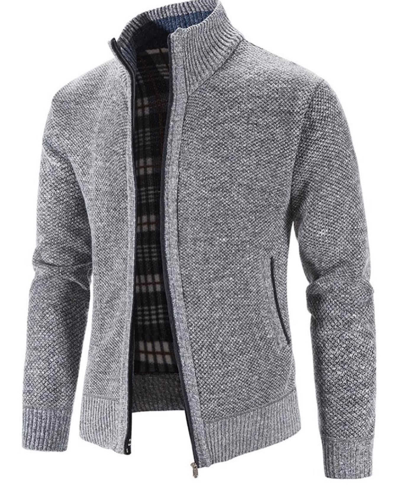 Men’s classy zipper sweater