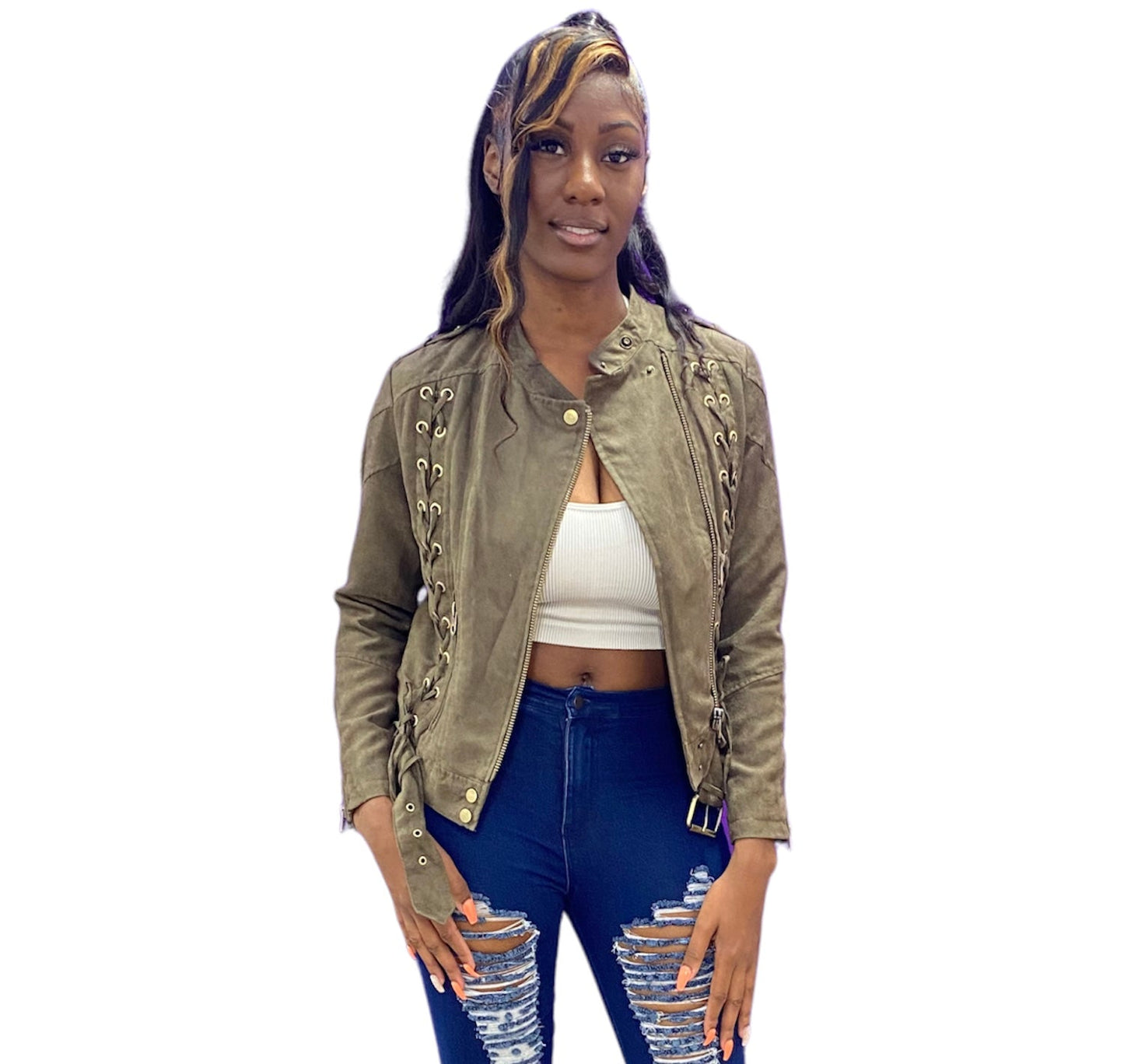 Suede Jacket