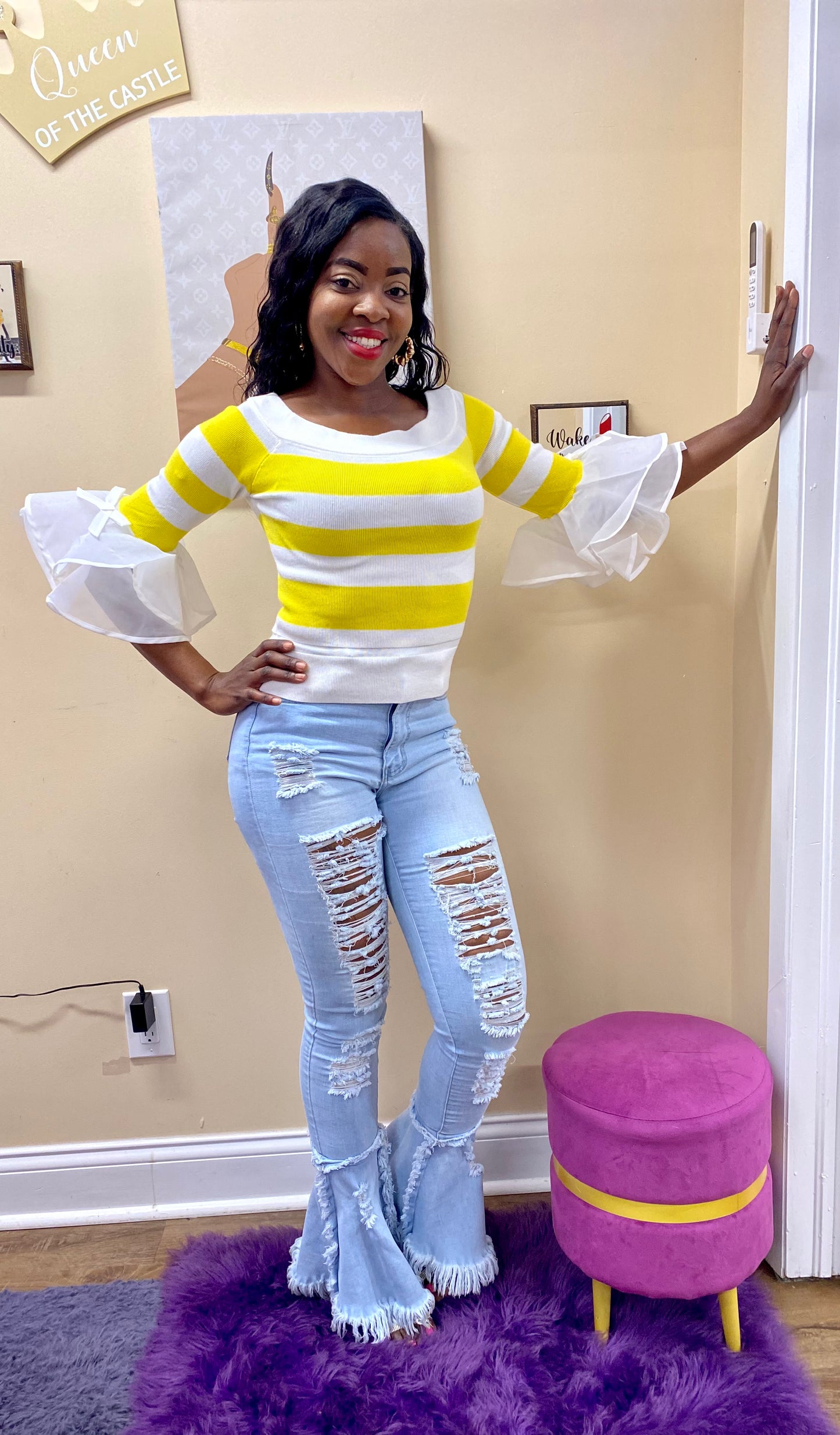 Summer fly top