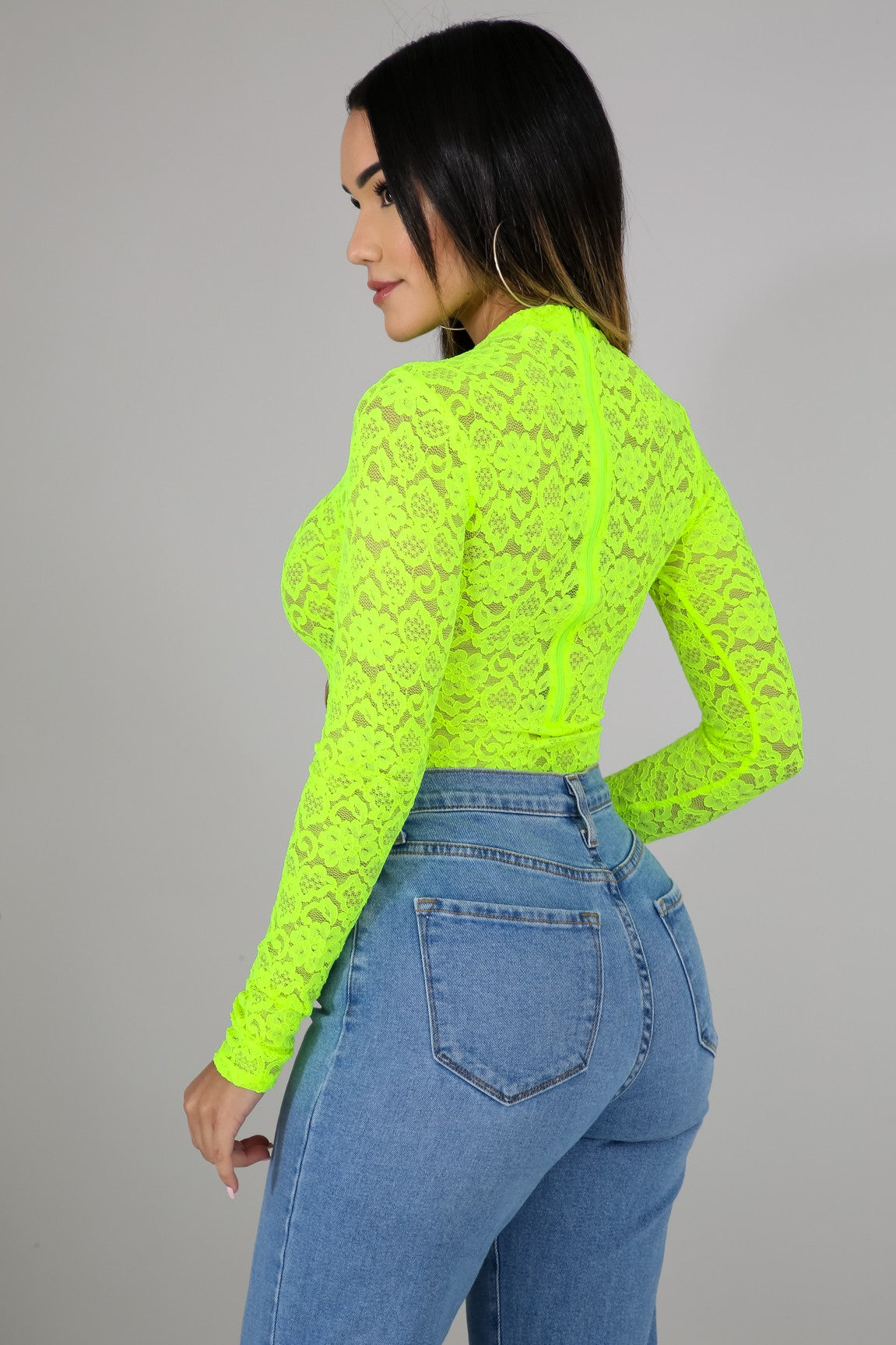 Mesh body suit