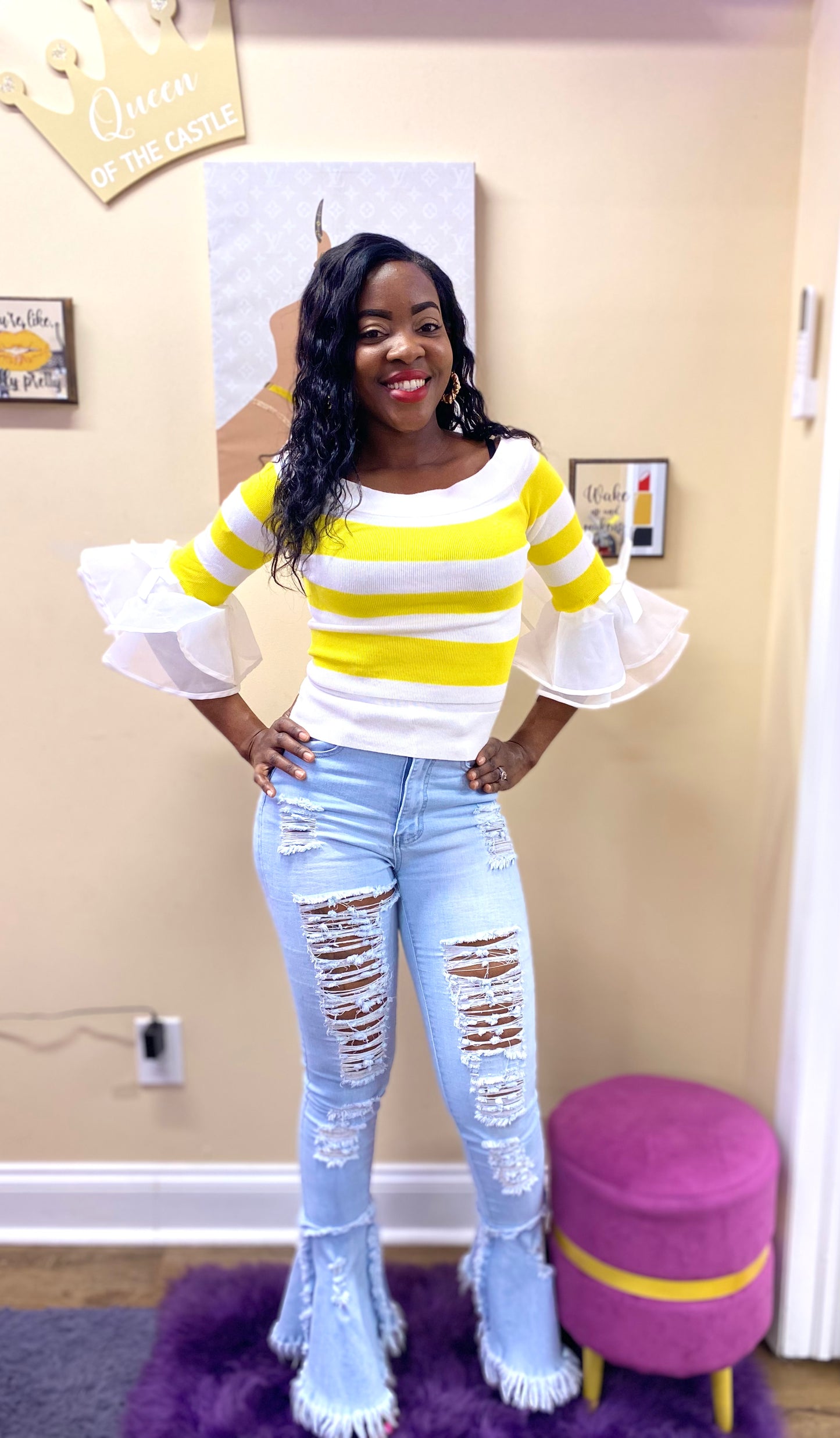 Summer fly top