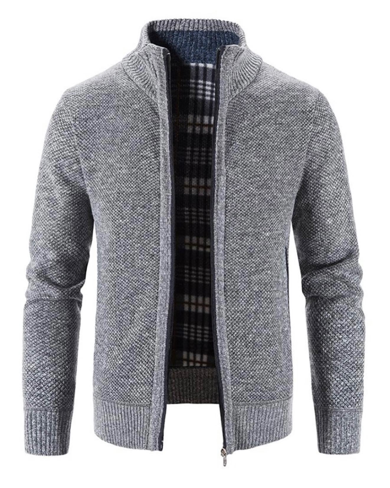Men’s classy zipper sweater
