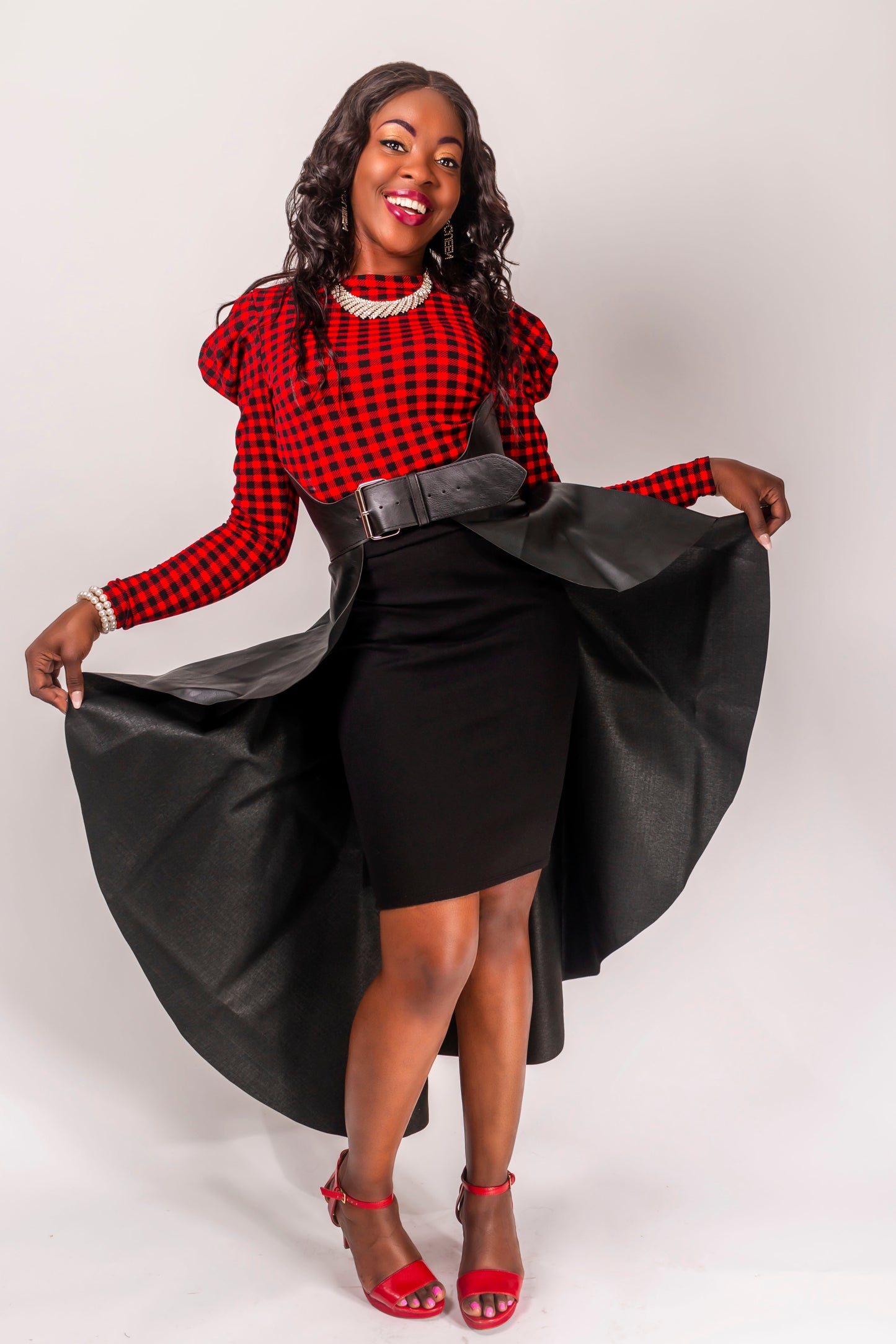 Leather Skirt Belt( skirt not included)