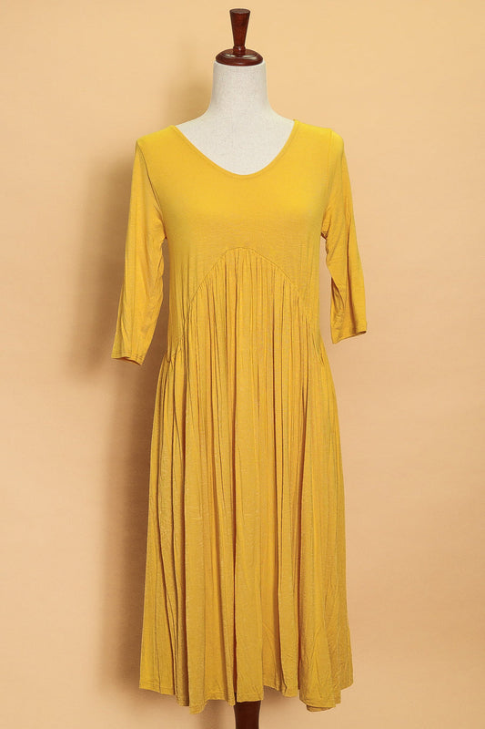 Sunflower 3/4 Sleeve Dress