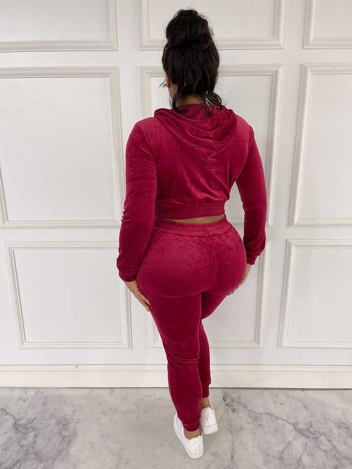 Sierra velvet 2pcs sweats