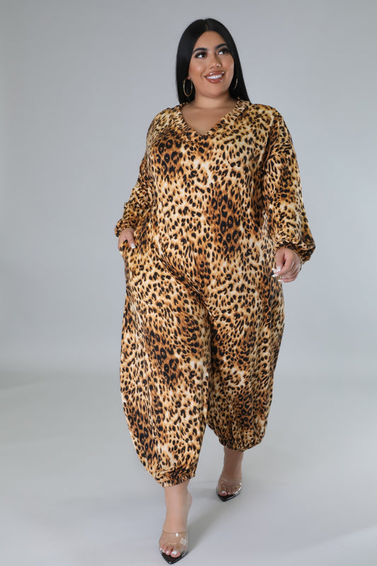 Wildly Comfy Jumpsuit (belt not included)