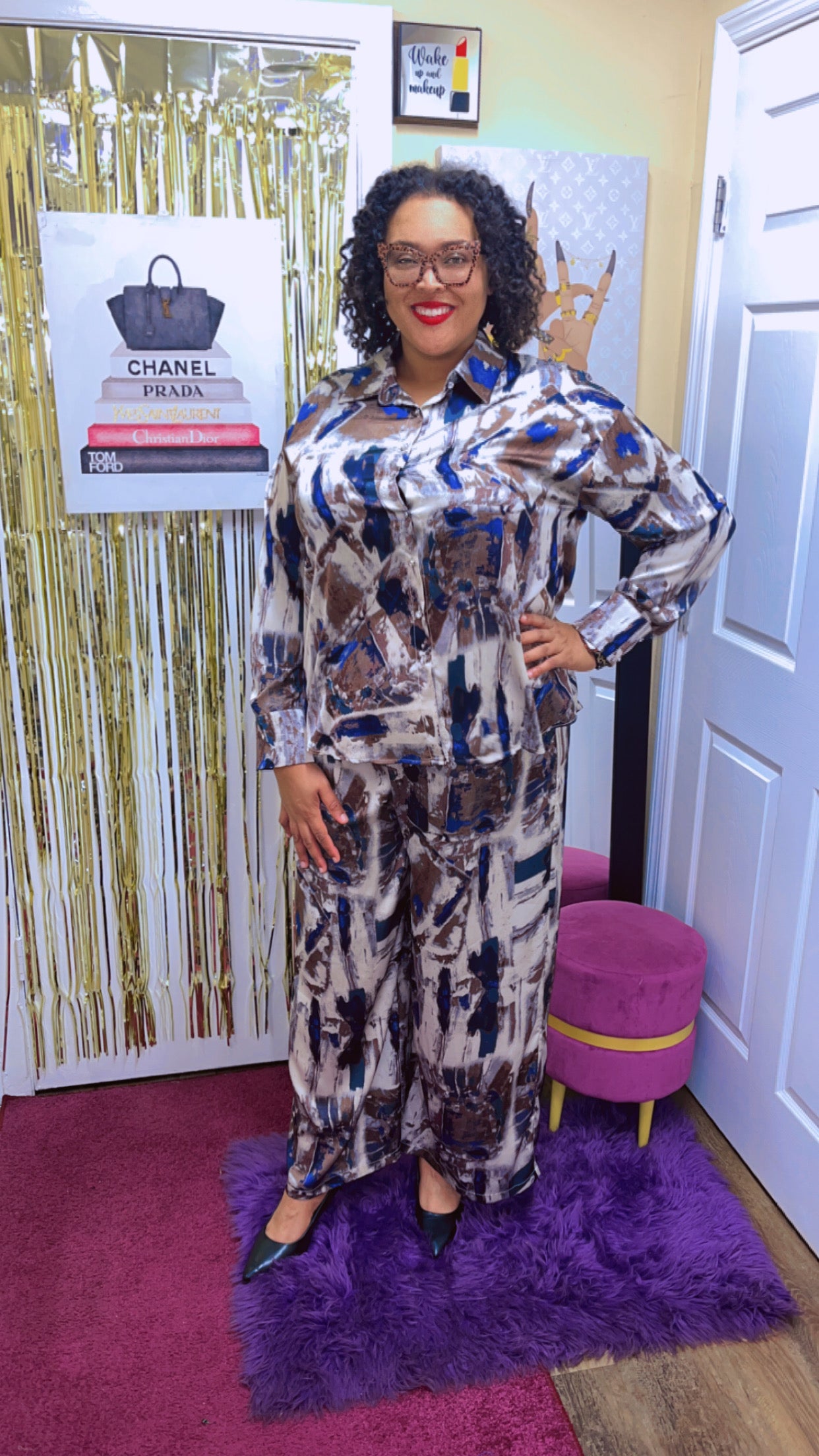 Like this girl 2pcs pants set