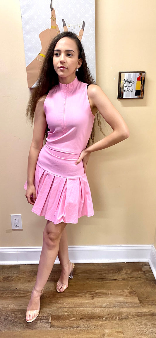 2pcs tennis skirt set