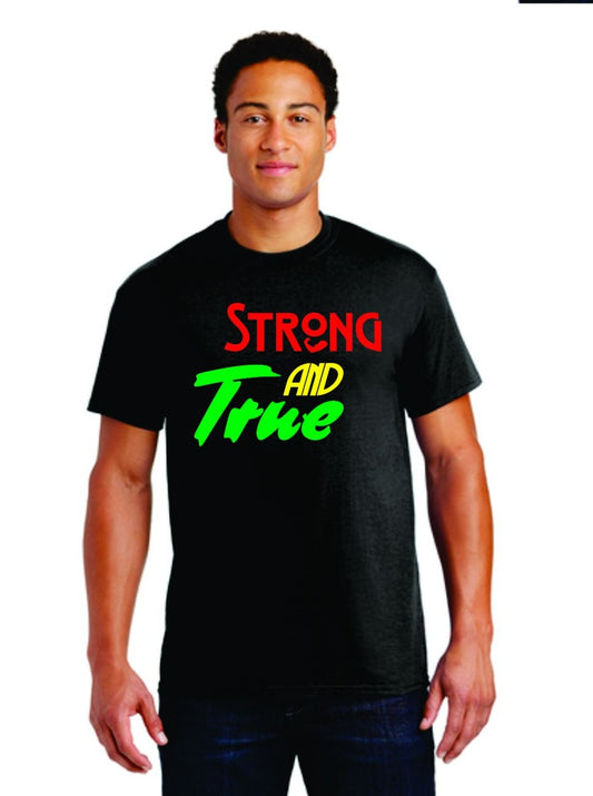 Mens Logo T-shirt Strong and True