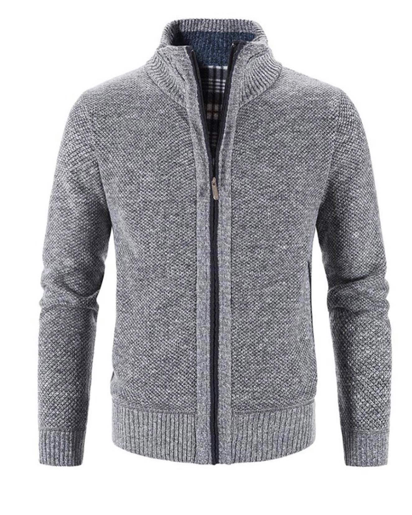 Men’s classy zipper sweater