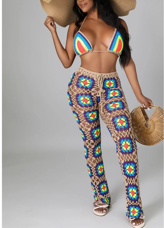 Island parties cover up 2pcs