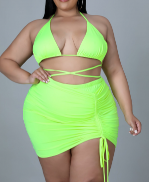 3pcs bathing suit