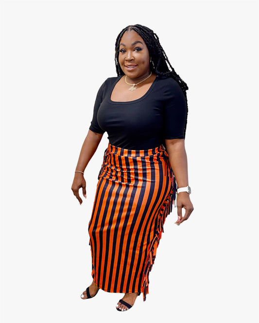 Oct feast skirt plus size