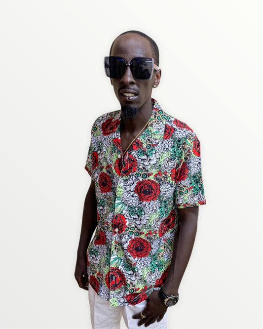 Casual Rose button up